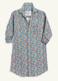 F&E Mary Linen Dress Multicolor Flowers
