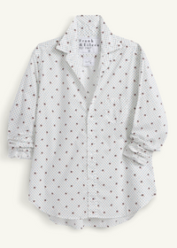 F&E Eileen Palm Trees Button-Up