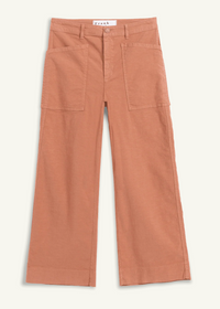 F&E Limerick Crop Wide Leg Pant Canyon
