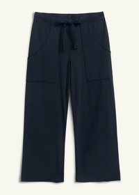 F&E Penny Patch Pocket Jersey Pant Navy