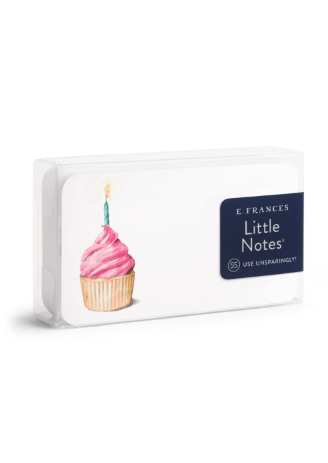 Pink Cupcake 55 Little Notes