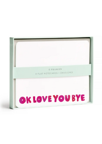 Okloveyoubye Flat Notes