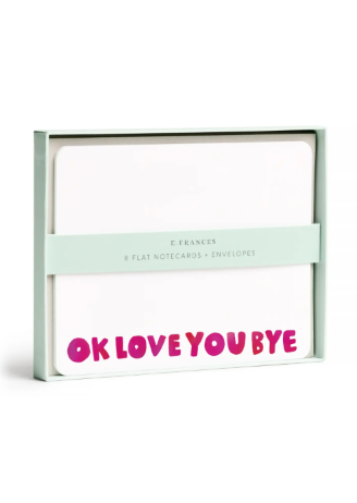 Okloveyoubye Flat Notes