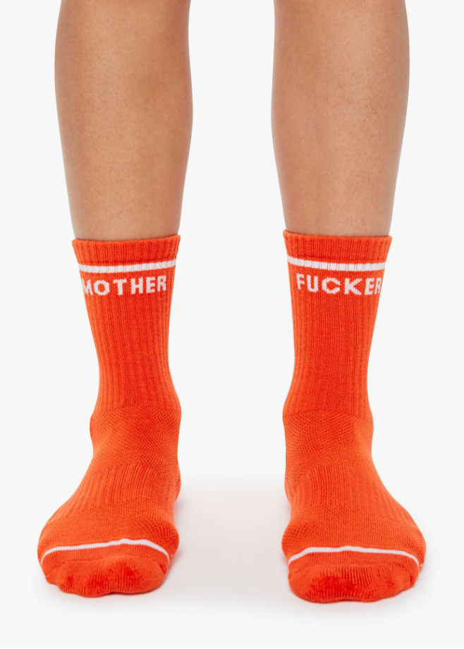 MOTHER Baby Steps Mandarine Red