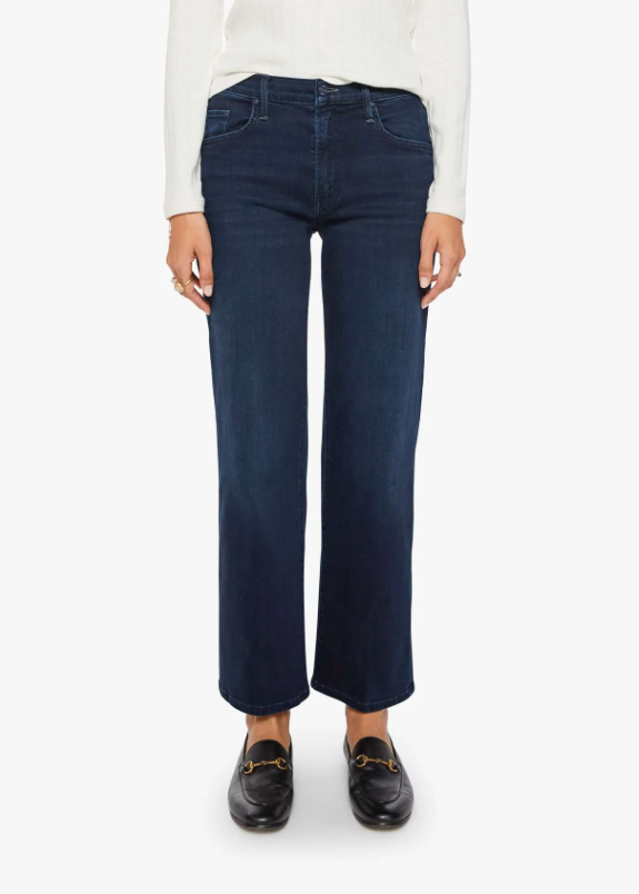 MOTHER Mid Rise Rambler Zip Ankle