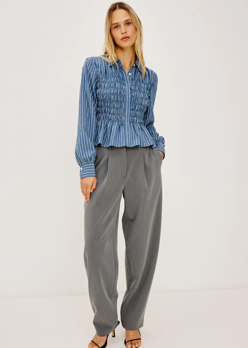 Rails Bradshaw Shirt Stripe Indigo