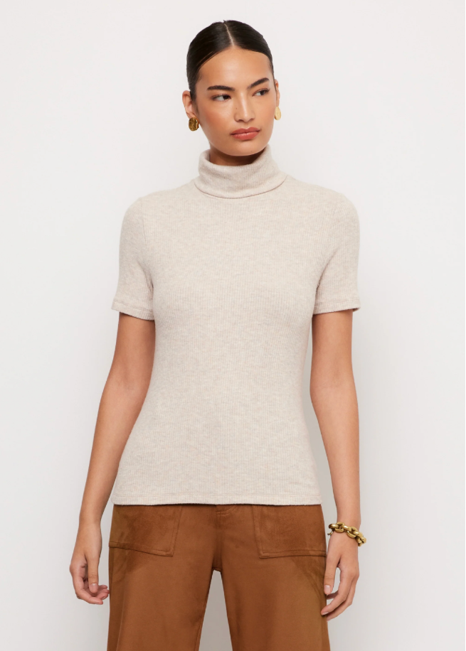 Jana S/S Turtleneck Top