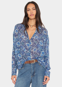 Xirena Beau Shirt Bluejay