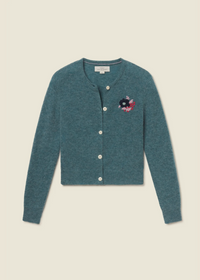 Trovata Teagan Cardigan Teal