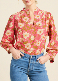 Trovata Bailey Shirt Rancho Rose