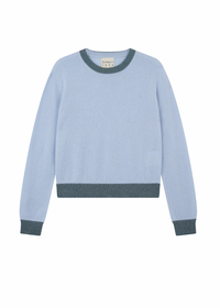 Jumper1234 Lurex Trim Crew