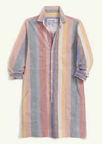 F&E Ireland Utility Dress Cabana Stripe