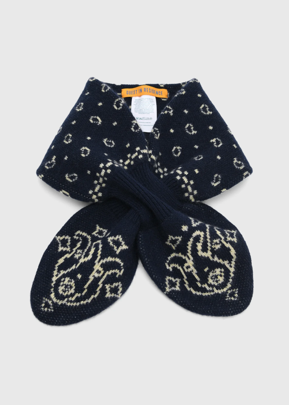 Guest In Residence Bandana Bowtie Midnight/Butter