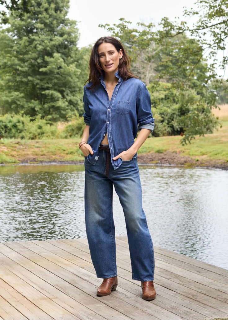 F&E Brennan 1993 Barrel Leg Jean