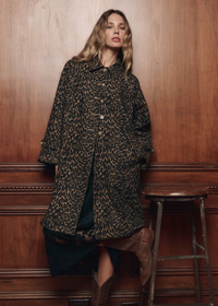 The Great Trench Coat Dark Leopard