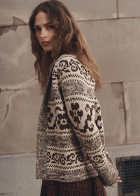 The Great Nordic Flower Lodge Cardigan