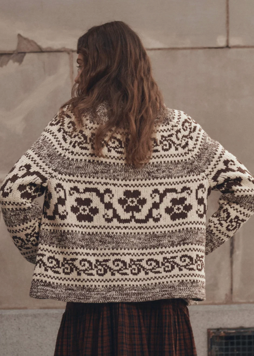 The Great Nordic Flower Lodge Cardigan