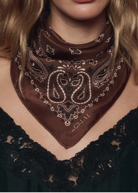 The Great Silk Bandana Chocolate