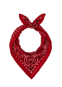 The Great Silk Bandana True Red