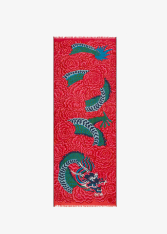 Inoui Scarf 70 Dragon Fuchsia