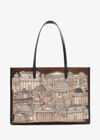 Inoui Shopping Bag Roma Brown