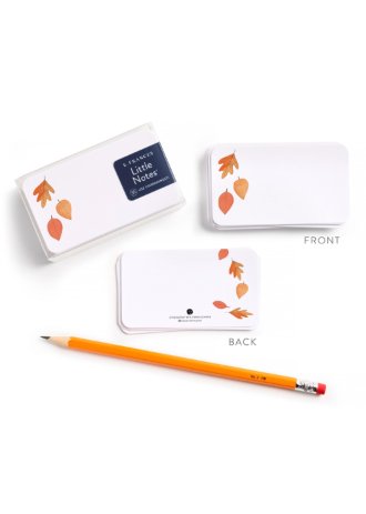 Falling Leaves Little Notes Set of 55
