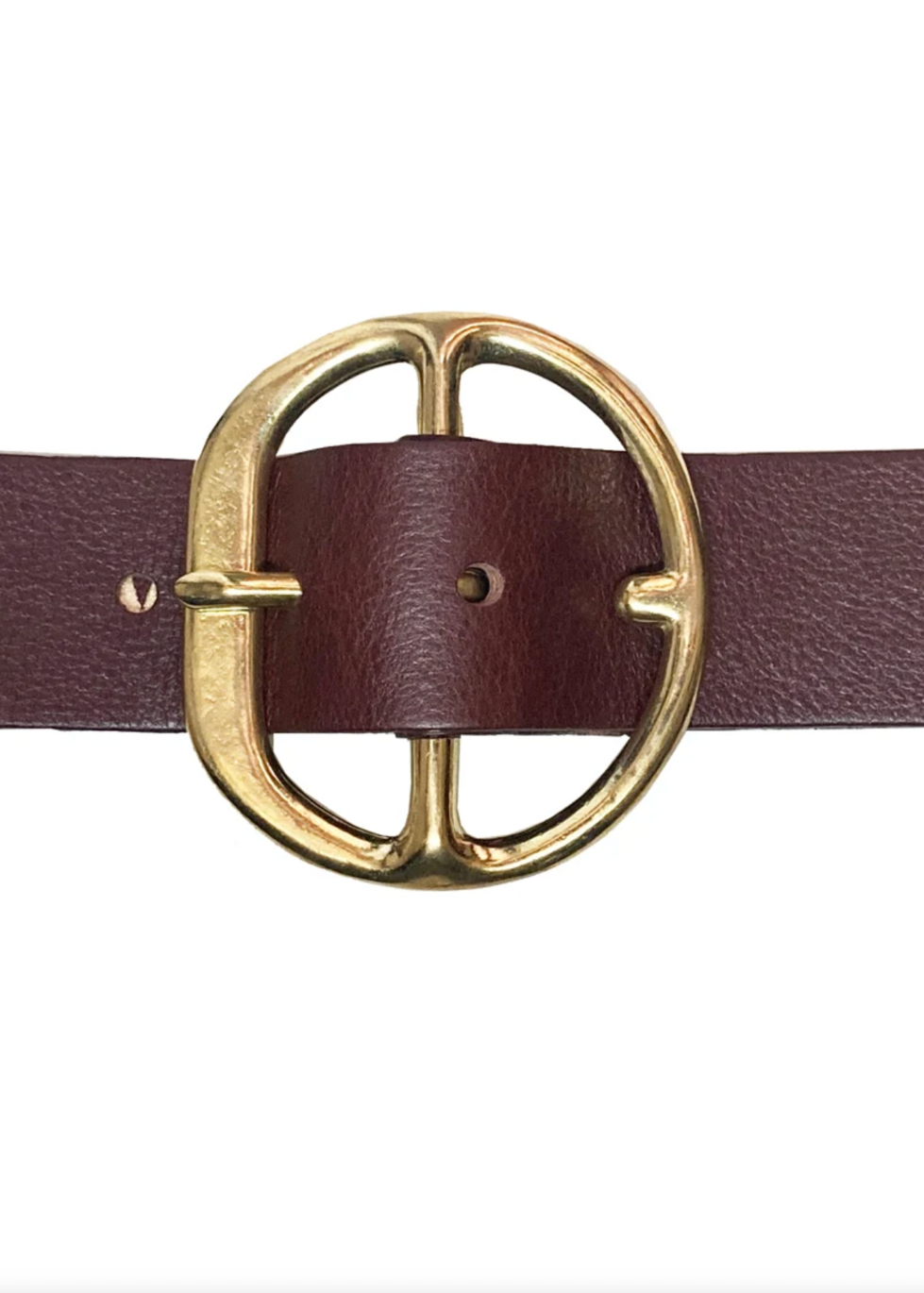 Chunky Hip Belt Dark Brown