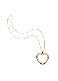 Jane Win LOVE You to the Moon and Back Heart Pendant