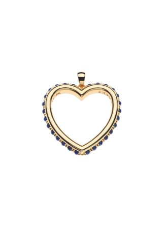Jane Win LOVE You to the Moon and Back Heart Pendant