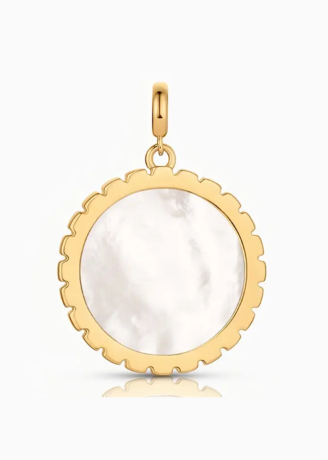Cala Mother of Pearl Coin Charm