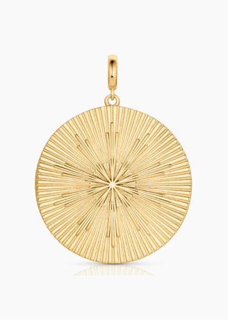 Sundial Grande Coin Charm