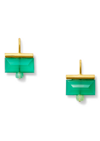 Chrysoprase Verde Earrings
