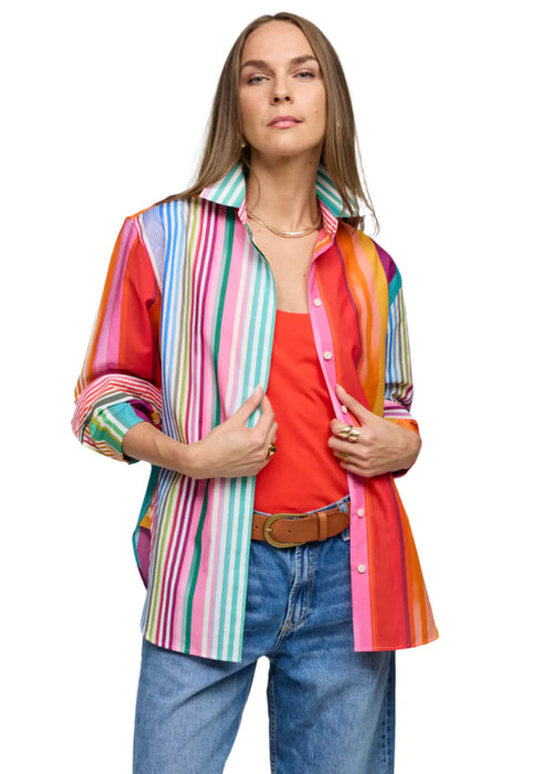 Halsey L/S Shirt Multi Stripe