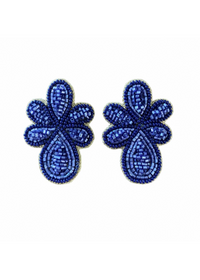 Mercer Earrings in Navy