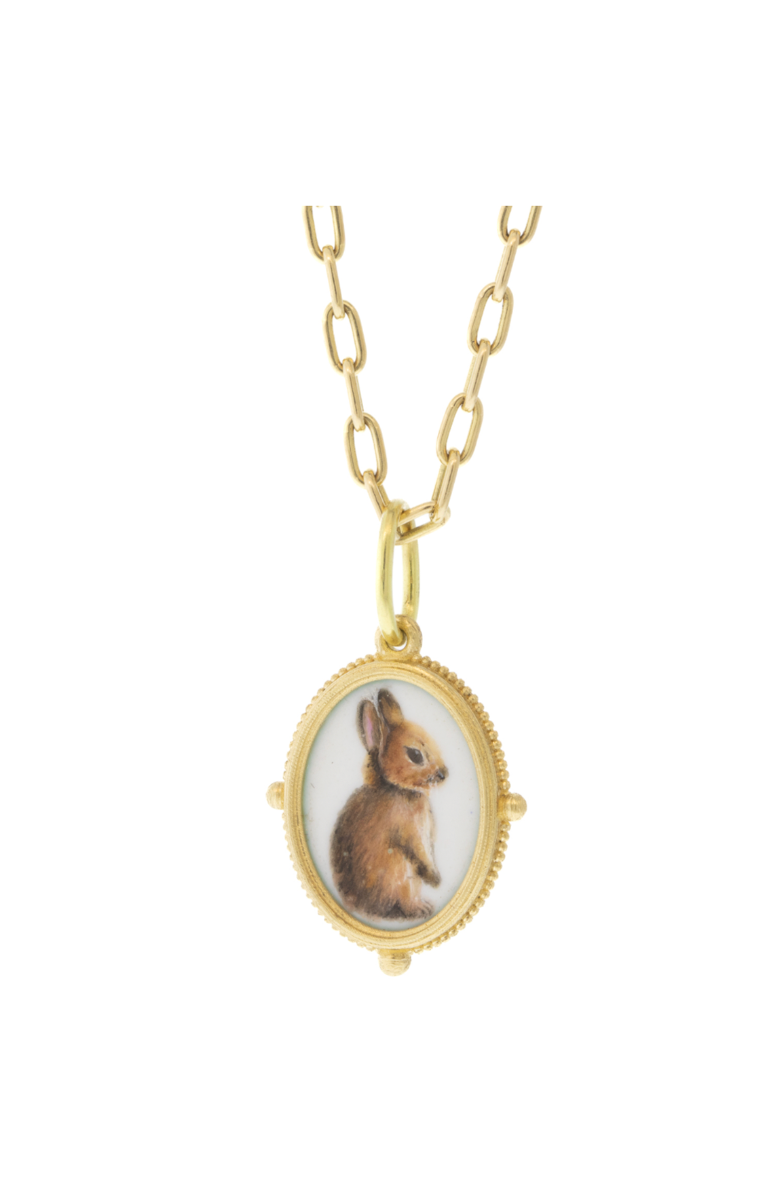 Erica Molinari Enamel Baby Bunny Charm