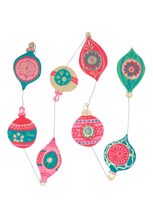 Baubles Vertical Wall Hanging