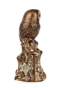 Tawny Owl Bud Vase
