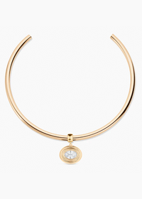 Starlet Oval Choker Necklace