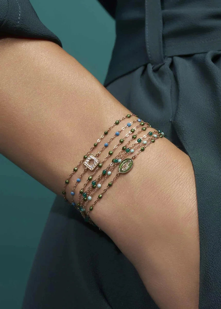 Gigi Clozeau Emerald Classic Bracelet 6.7"