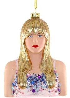 Taylor Swift Bust Ornament