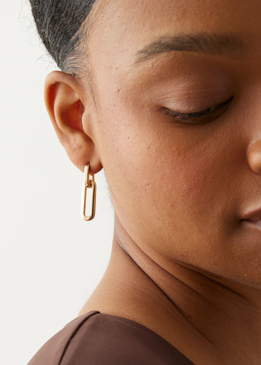 Jenny Bird Teeni Detachable Link Earrings Gold