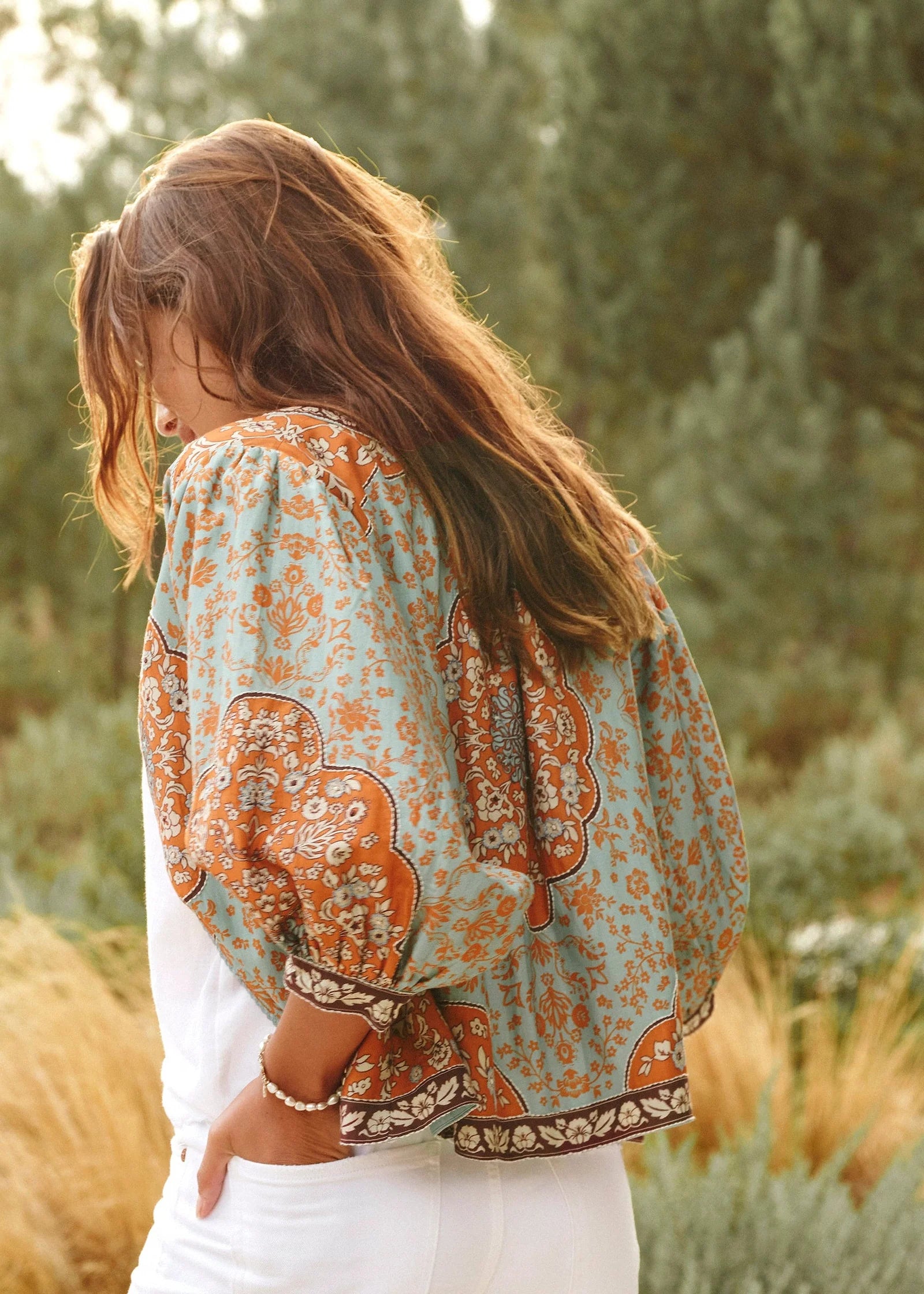 MABE Ursa Jacket Rust & Blue