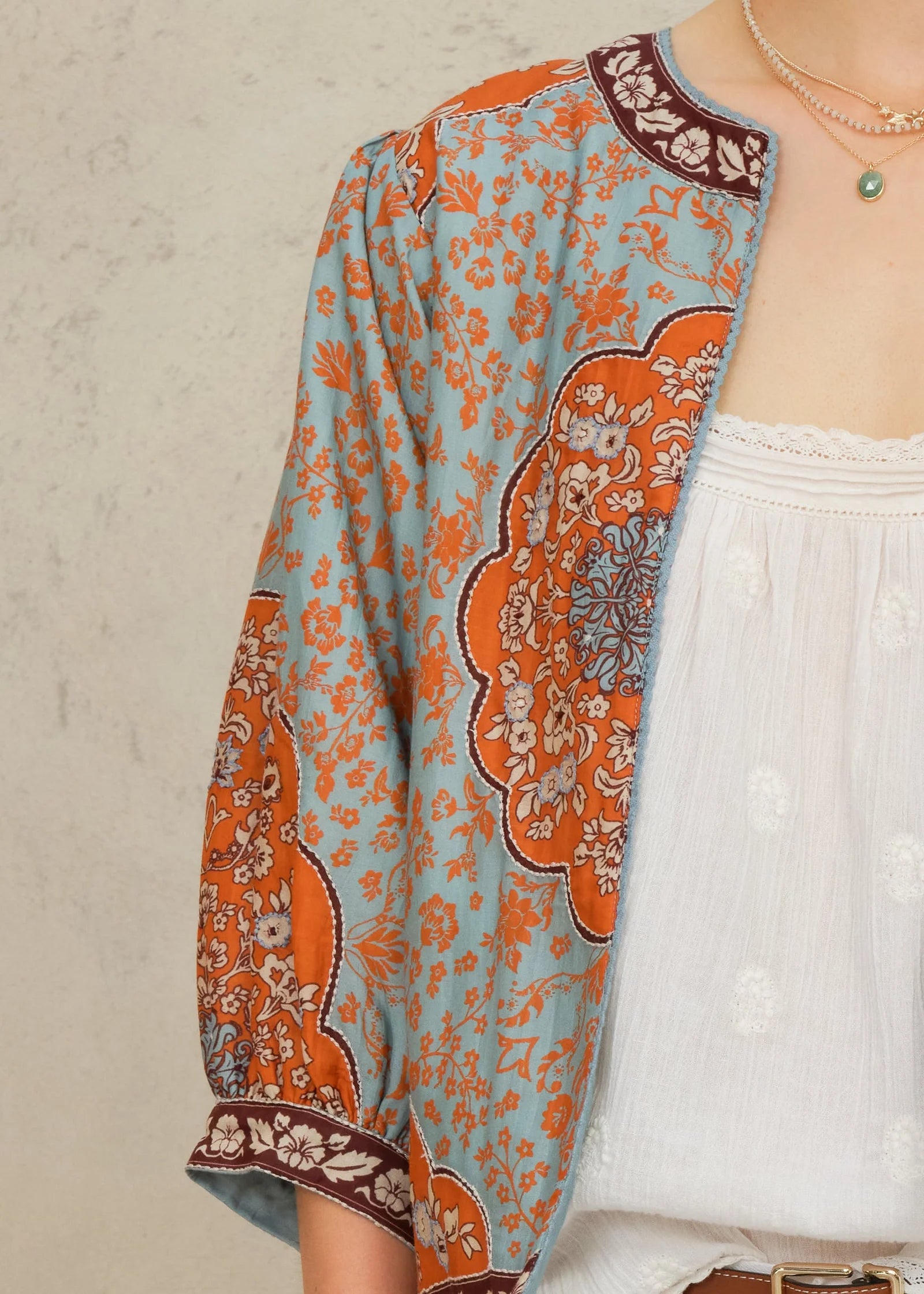 MABE Ursa Jacket Rust & Blue