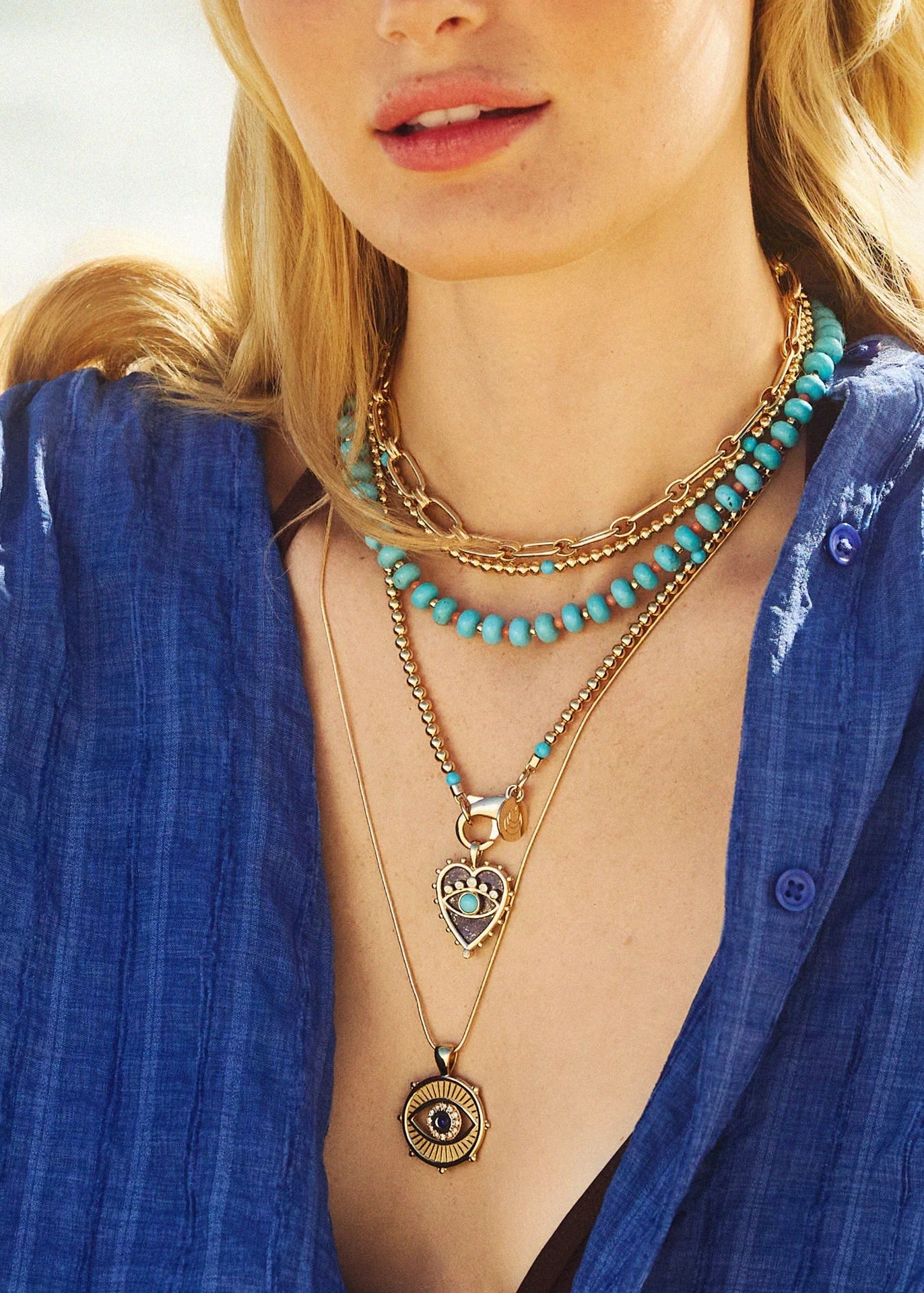 Jane Win PROTECT Queen of Hearts Love Pendant