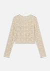 FRAME Crochet Cardi Cream