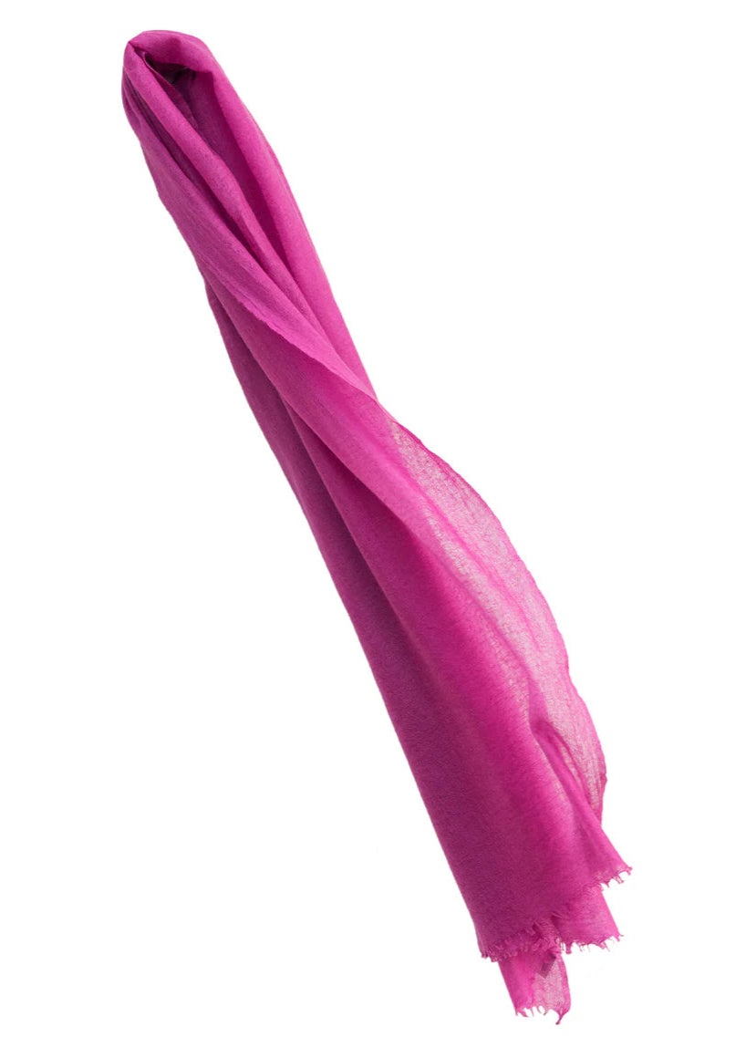 Rose Beauty Cashmere Featherweight Scarf