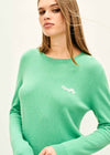 Jumper 1234 Cashmere Naughty Crew Green