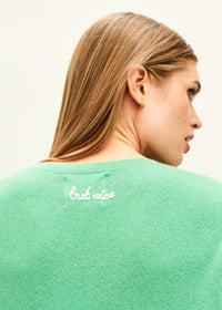 Jumper 1234 Cashmere Naughty Crew Green