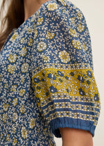 Velvet Natalia Dress Blue Floral
