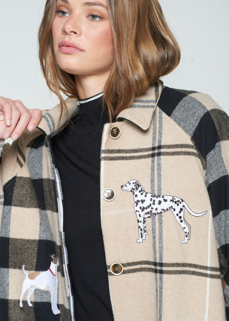 Vilagallo Berenice Embroidered Dog Coat